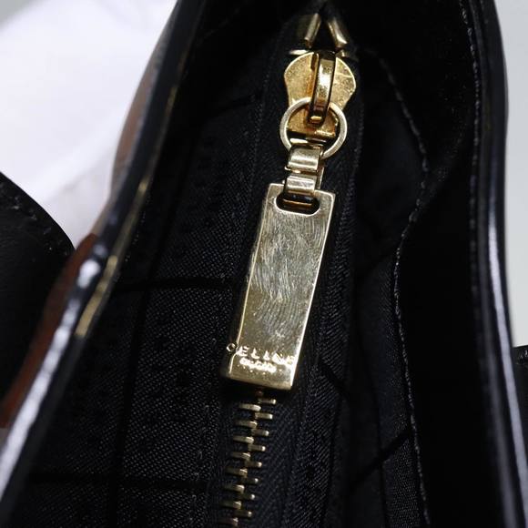 CELINE Macadam Canvas Tote Bag Brown Auth bs14321 - Picture 9 of 16